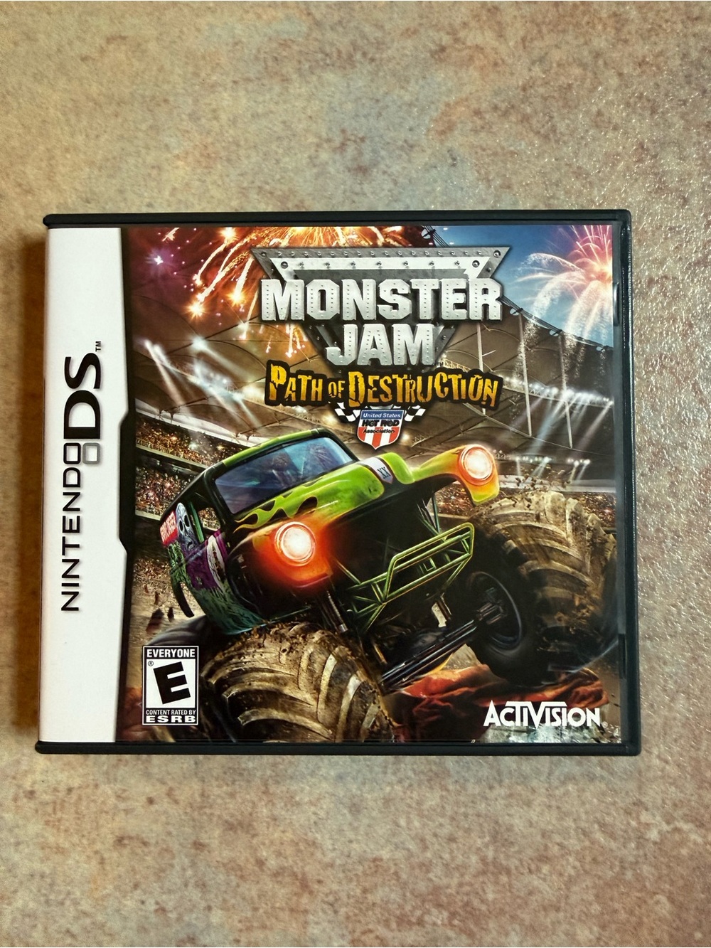 Nintendo DS Monster Jam: Path of Destruction - Green and Black Cover